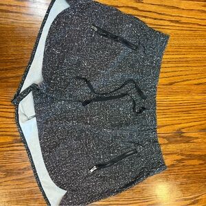 Black and White Women's Shorts